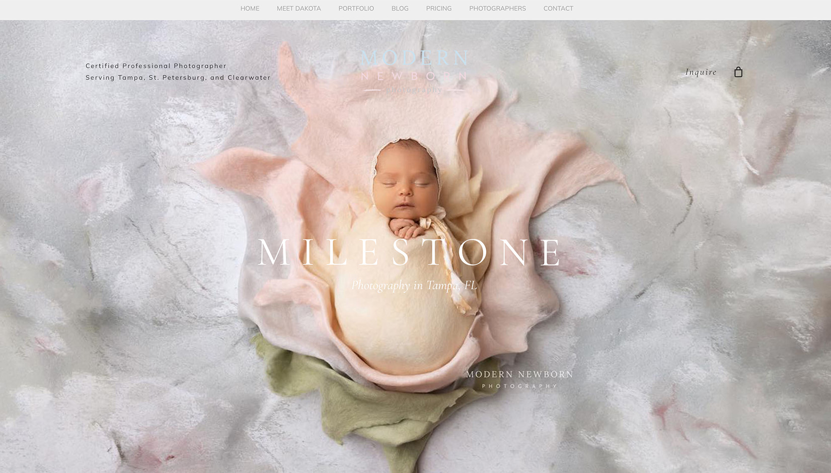Modern Newborn Photography