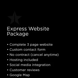 Express Website Package